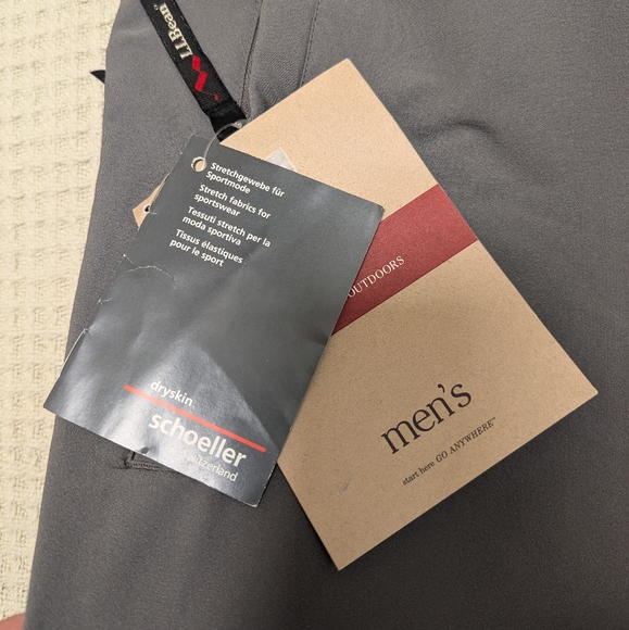 LL Bean Outdoors Dryskin Schoeller Hiking Pants Mens Size Tall XL - Picture 4 of 5